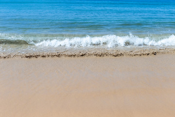 Beach background, nature concept, clean environmental, tropical nature