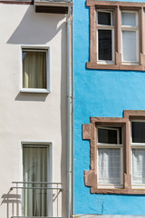 Fototapeta na wymiar Bunte Fassade - Abstrakt