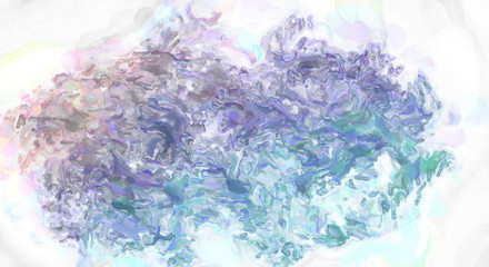 Brushed Painted Abstract Background. Brush stroked painting. Strokes of paint. 2D Illustration.