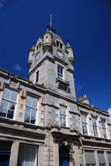 Fototapeta na wymiar Town Hall, Huntly, Aberdeenshire, Scotland