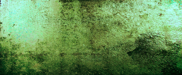 Green gradient background with soft blurry texture and white center and dark border grunge