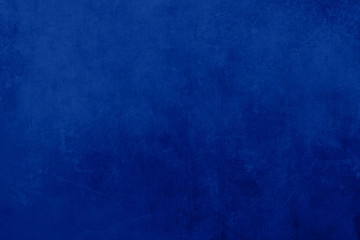 Indigo blue scraped wall