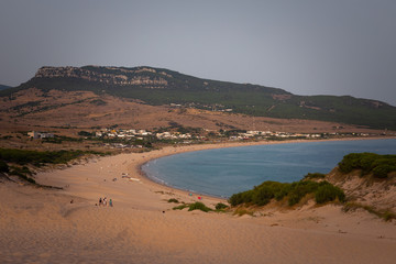 Bolonia dune at Cadiz province of Andalusia, Spain.