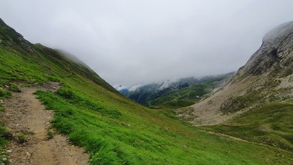 high mountain landscape