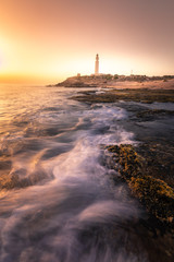 View from Trafalgar lighthouse at Cadiz province in Spain.	
