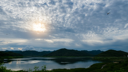 Mae Kuang Dam Reservoir, Doi Saket, Chiang Mai, Thailand