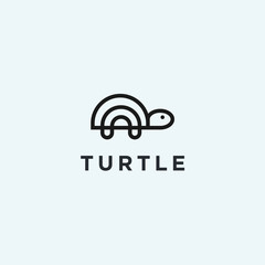 abstract turtle logo. turtle icon