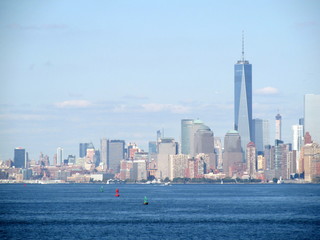new york city buildings skyline