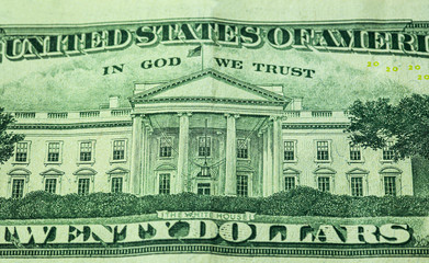 Twenty dollar bill detail 3