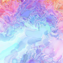 Contemporary art. Colorful texture of hand made artwork. Modern painting. Watercolor strokes on surface. Artistic background image. Abstract painting on canvas. Brushstrokes.