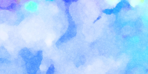 Watercolor painted background. Abstract Illustration wallpaper. Brush stroked painting. 2D Illustration.