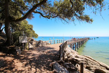 Plage de Noirmoutier, France