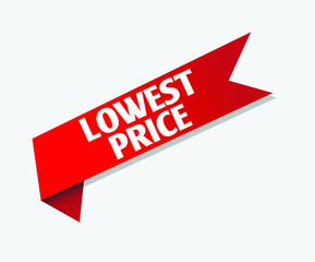 LOWEST PRICE  tag vector design
