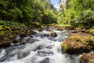 Les gorges du Doubs, en Franche-Comté, le long de la frontière entre la France et la Suisse