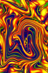 Graffiti Street Art. Turquoise Acrylic. Urban Art Graffiti