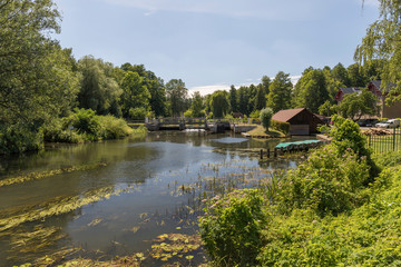 Fototapeta premium Spreewald Fließ