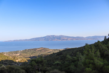 view from the mountain