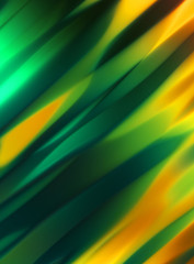Cool background with vibrant waves of color. 2D illustration of wavy motion. Swirly colorful vibrant shapes. Abstract conceptual wallpaper.