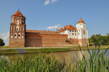 Mir castle and Park complex is an architectural complex, defensive fortification and residence. It is an architectural monument included in the UNESCO world heritage list. Belarus.