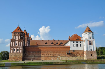 Mir castle and Park complex is an architectural complex, defensive fortification and residence. It is an architectural monument included in the UNESCO world heritage list. Belarus.