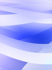 Abstract background with colorful gradient. Vibrant graphic wallpaper with stripes design. Fluid 2D illustration of modern movement.