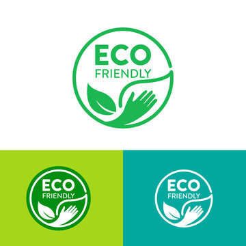 Eco Friendly, Logo Design Template Vector Illustration.