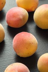 Fototapeta na wymiar Delicious sweet fresh apricots.