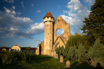 Carta, Romania. The old ruined cistercian abbey from Transylvania