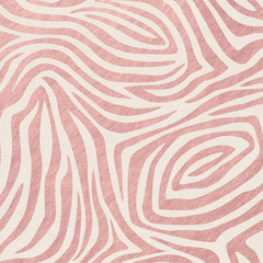 Metallic Rose Gold Animal Print Pattern on Light Leather Texture Background, Digital Paper, Zebra