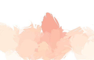 Painted artistic creation. Brushed vibrant wallpaper. Unique and creative illustration. Abstract background of colorful brush strokes.