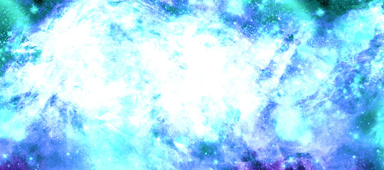 Fototapeta na wymiar abstract watercolor space cosmos galaxy stars star nebula cloud clouds sky background bg texture wallpaper art paint