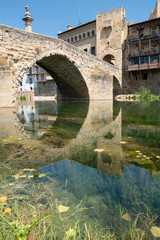 Obraz premium Medieval town of Valderrobres, in the province of Teruel, Aragon