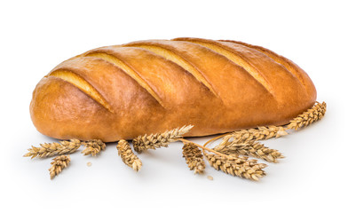 White bread and wheat