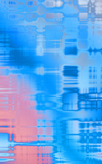 Fototapeta premium Urban grunge background with geometrical pattern. Linear colorful texture. Futuristic wallpaper of a decaying texture..