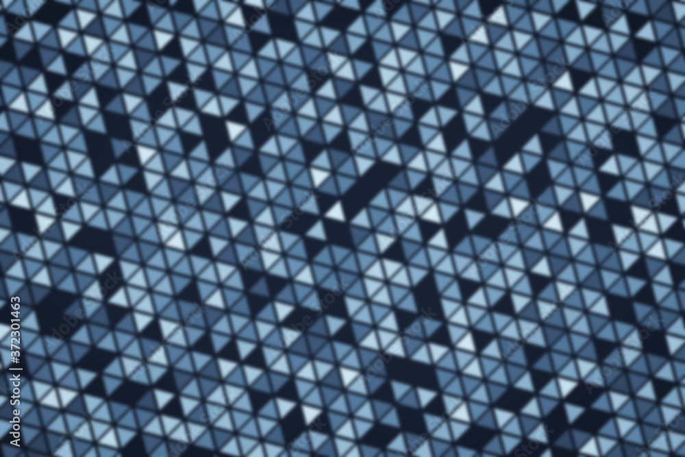 Poster abstract polygonal background with blur effect. triangular mosaic texture. smooth and unfocused illu