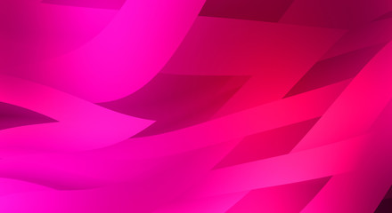 Abstract background with colorful gradient. Vibrant graphic wallpaper with stripes design. Fluid 2D illustration of modern movement.