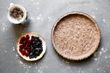 Chocolate tart - Vegan, creamy and simple