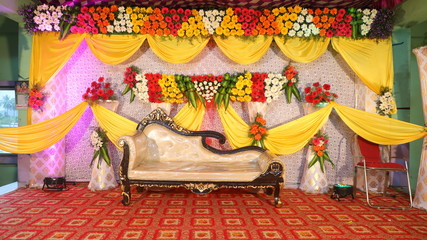 TRADITIONAL FUNCTION STAGE DECORATION