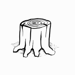 Forest stump from the Set.jpg