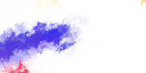 Brushed Painted Abstract Background. Brush stroked painting. Strokes of paint. 2D Illustration.