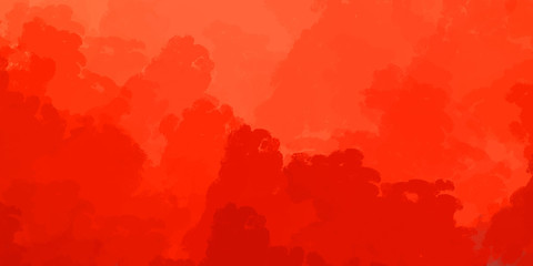 Brushed Painted Abstract Background. Wild chaotic brushstrokes. Strokes of paint. 2D Illustration. Brush stroked painting.