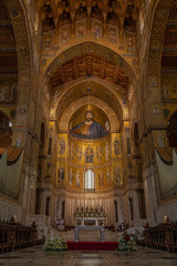 Fototapeta na wymiar Kathedrale von Monreale, Sizilien