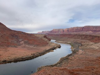 Views of the Colorado River as it runs through Glen Canyon. Taken from the hike Spencer's Trail.