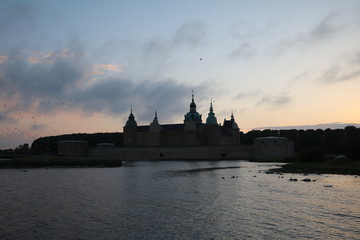 Dusk at Castle Kalmar in the city of Kalmar, Sweden © ClaraNila