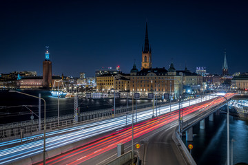 Obraz premium stockholm by night