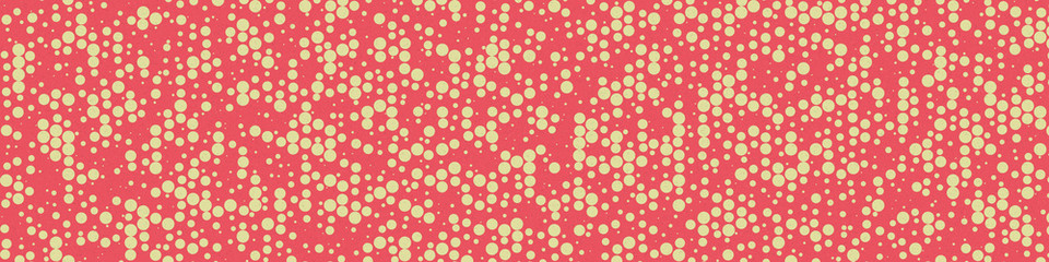 Abstract Color Halftone Dots generative art background illustration
