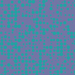 Abstract Color Halftone Dots generative art background illustration