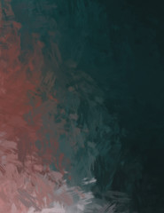 Brushed Painted Abstract Background. Brush stroked painting. Strokes of paint. 2D Illustration.