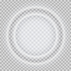 Splash circle waves, round frame, square background. Vector illustration