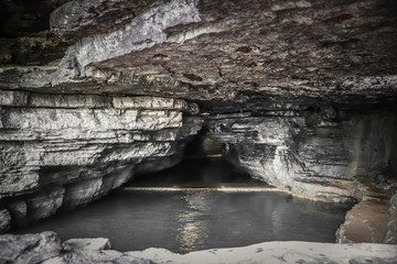 Cave with water